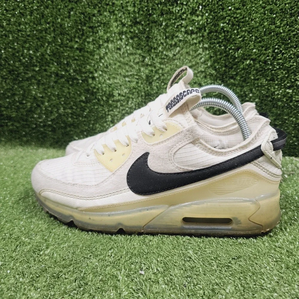 Nike‎ Air Max Terrascape 90 Sail Black Sea Glass Sneakers DH2973-100 Mens 8